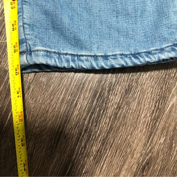 Lee Flannel Lined Blue Jeans Straight Leg Comfort Fit Size - Picture 9 of 9